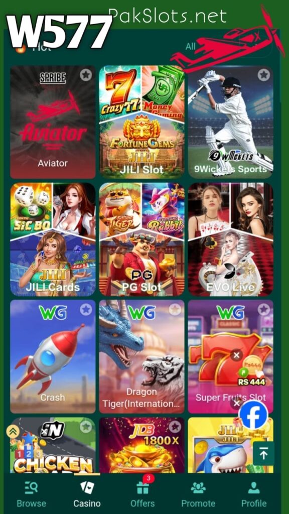 W577 Game